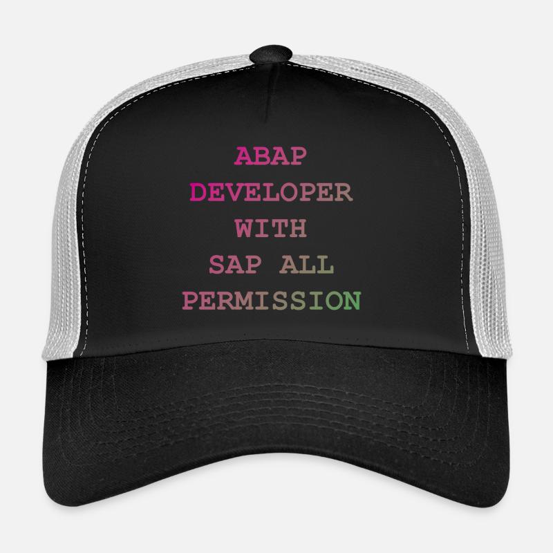 ABAP SAP Developer! gift idea Trucker Cap