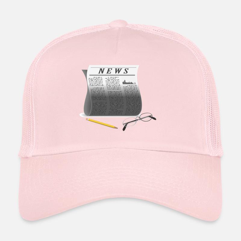 newspaper Trucker Cap