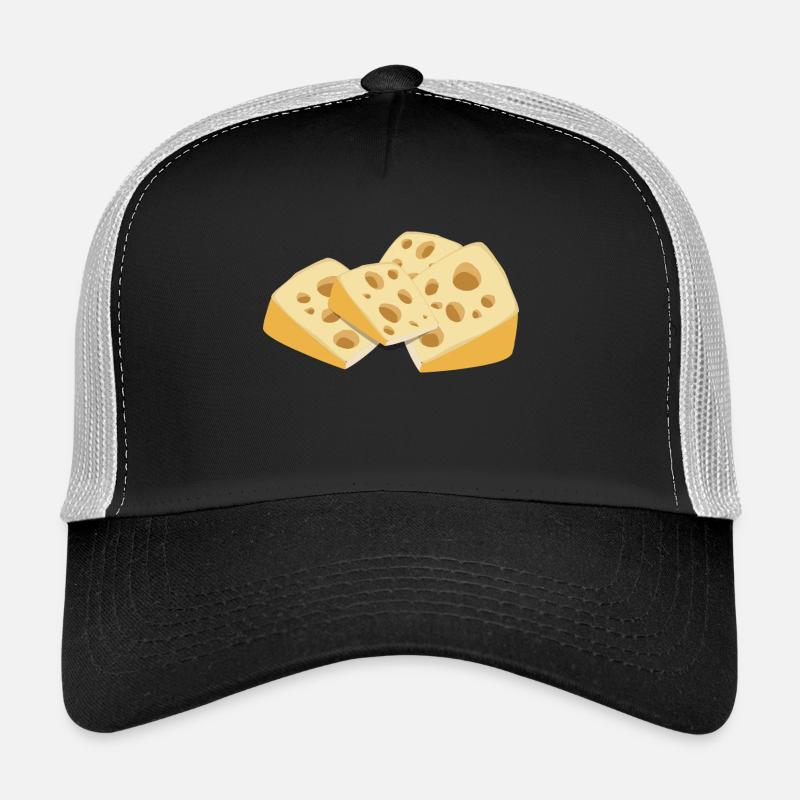 Käse - Trucker Cap - Schwarz/Steingrau