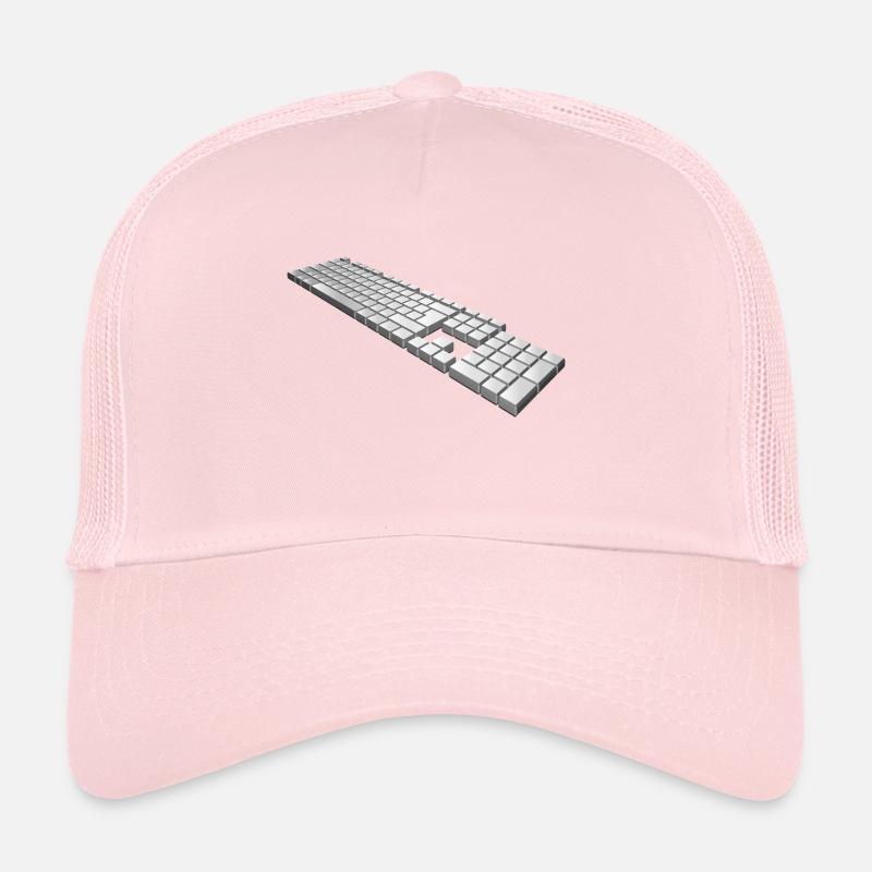 clavier Casquette trucker 