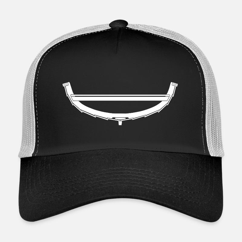 St Ayles Skiff - frame 4 - Trucker Cap - black/stone grey