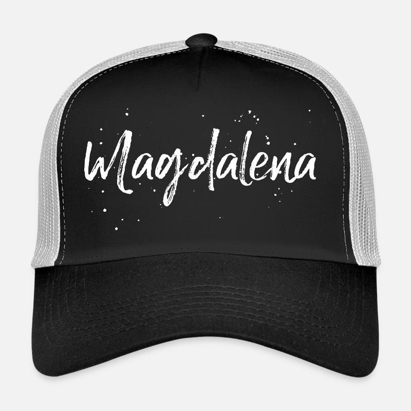 Magdalena - Trucker Cap - Schwarz/Steingrau