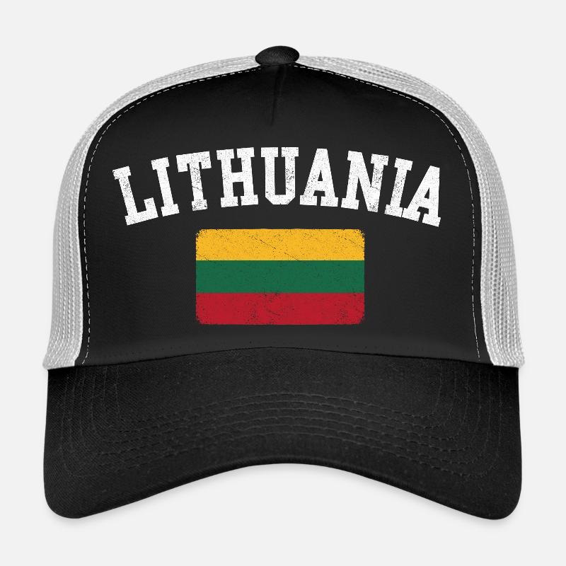 Tee du drapeau de l’Arche de Lituanie Casquette trucker 