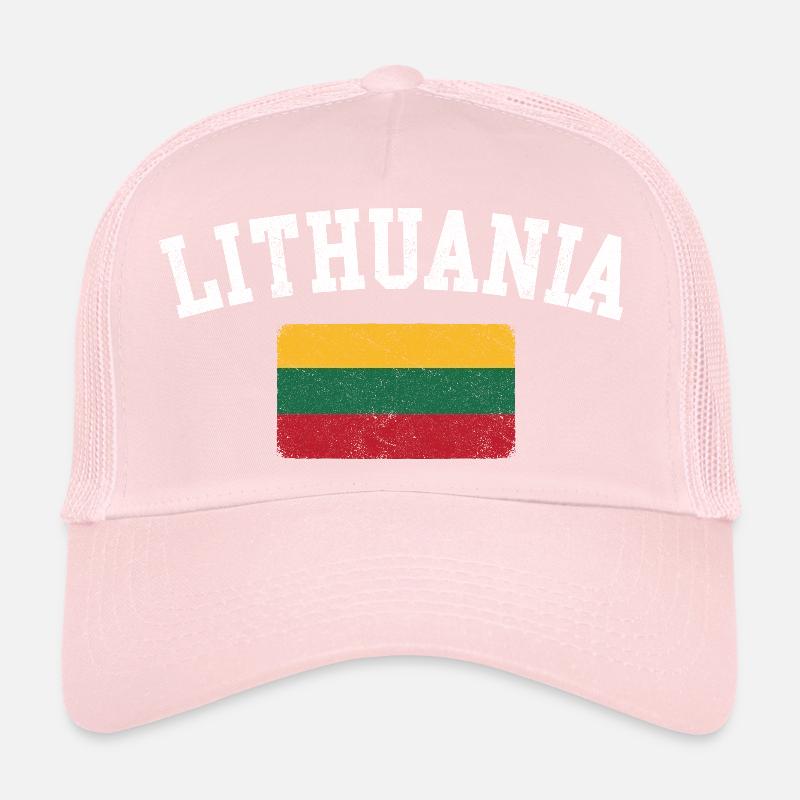 Tee du drapeau de l’Arche de Lituanie Casquette trucker 