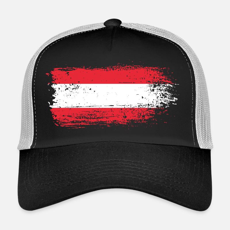 Drapeau autrichien Casquette trucker 