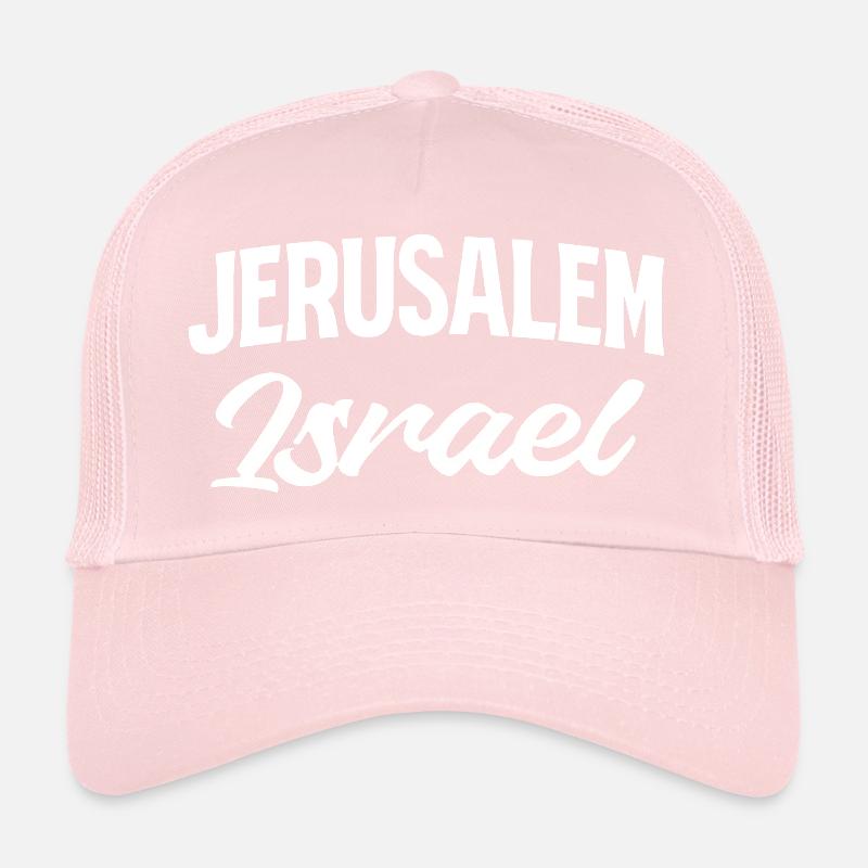 Style d’écriture Israël de Jérusalem Casquette trucker 
