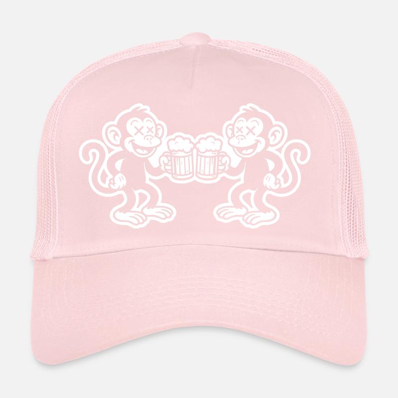 Monkey Beer Cheers Casquette trucker 