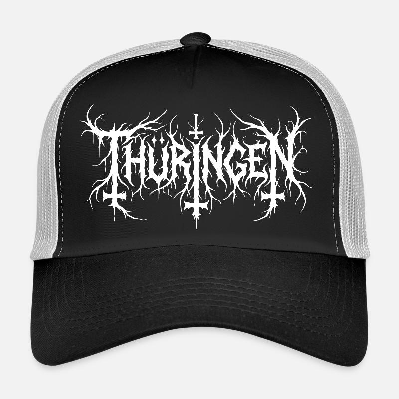 Thüringen Black Metal – Extremes Logo Motiv Trucker Cap