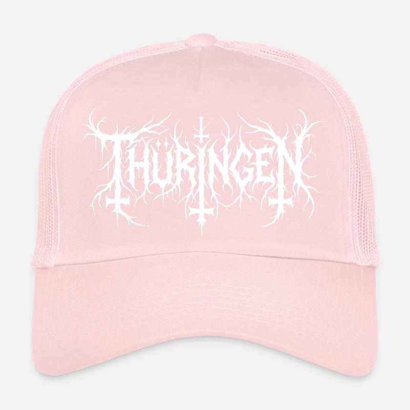 Thuringia Black Metal – Extreme Logo Motif Trucker Cap