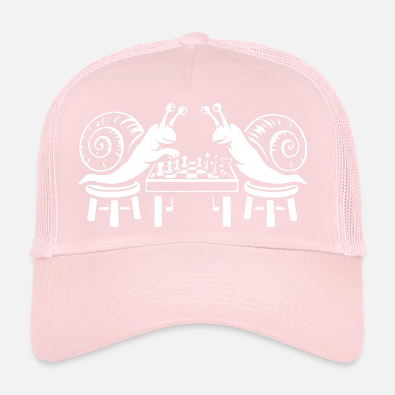 Snail Chess Duel Trucker Cap