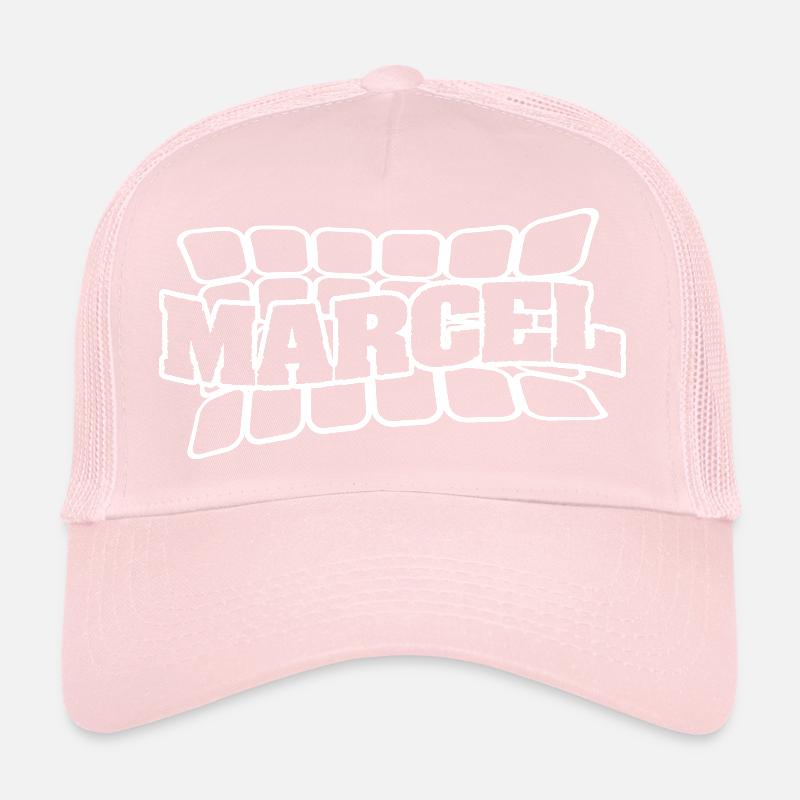 Prénom Marcel Casquette trucker 