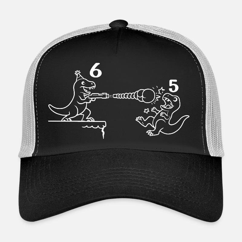 Fête du 6e anniversaire cadeau du garçon du 6e anniversaire Casquette trucker 