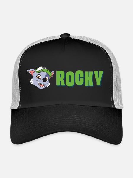 Paw Patrol Rocky - Trucker Cap - Schwarz/Steingrau