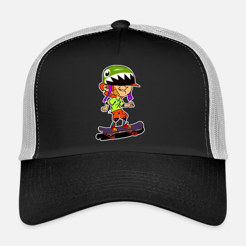 Sharkhelm Skateboy Trucker Cap