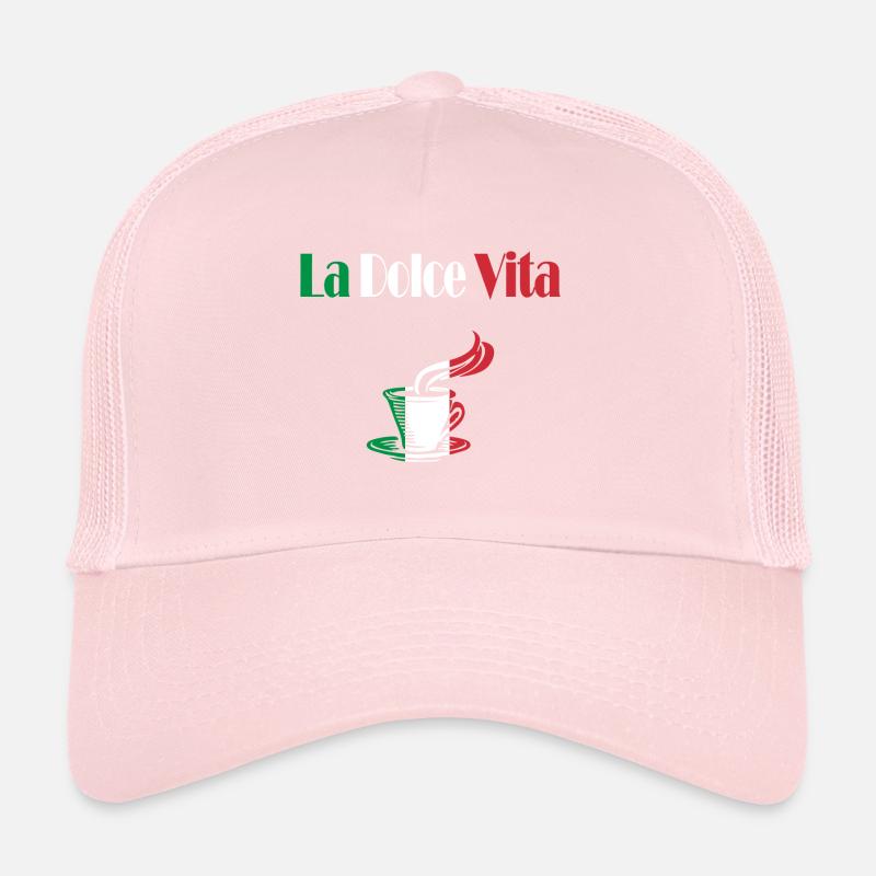 La Dolce Vita kaffee Trucker Cap