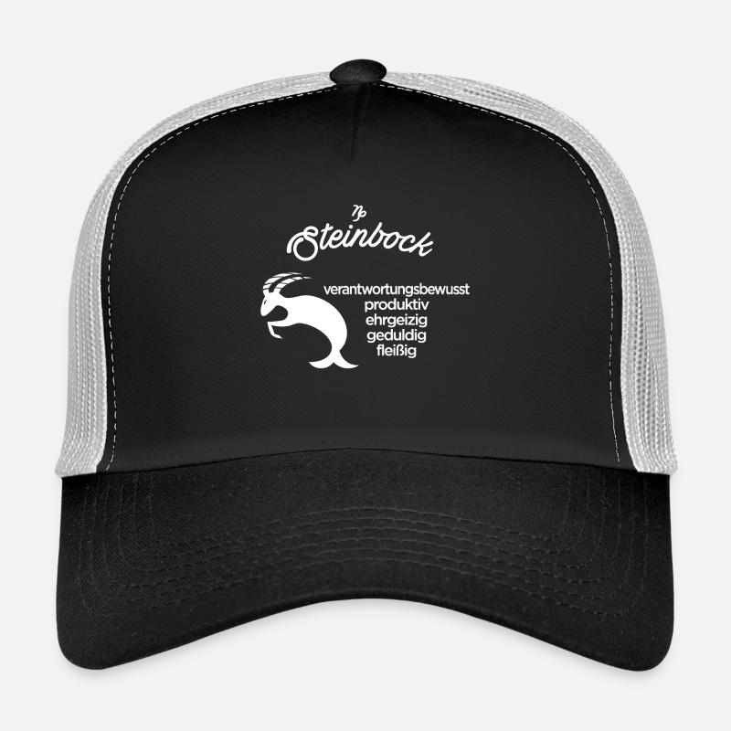 Sternzeichen Steinbock Trucker Cap
