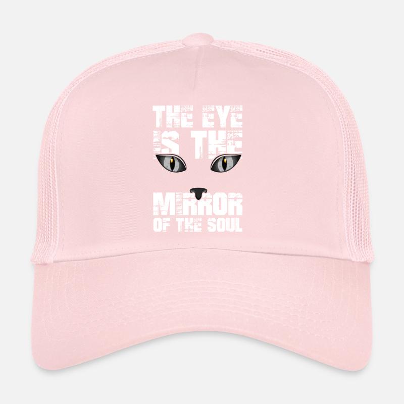 Chat chaton miaou chat domestique oeil de chat Casquette trucker 