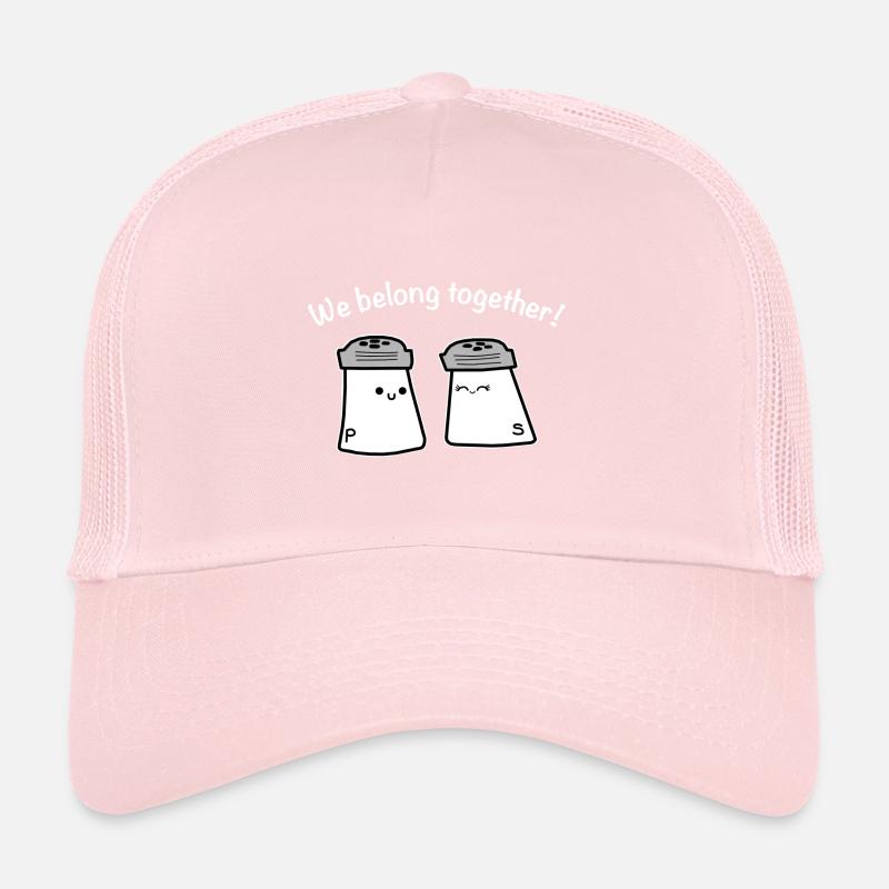 Relation d'amour sel poivre Casquette trucker 