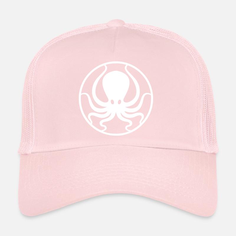 Octopus in a circle Trucker Cap