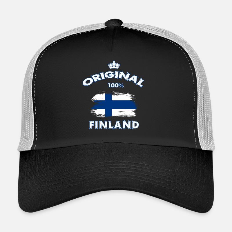 Finland Original 100% / Helsinki Scandinavia Trucker Cap