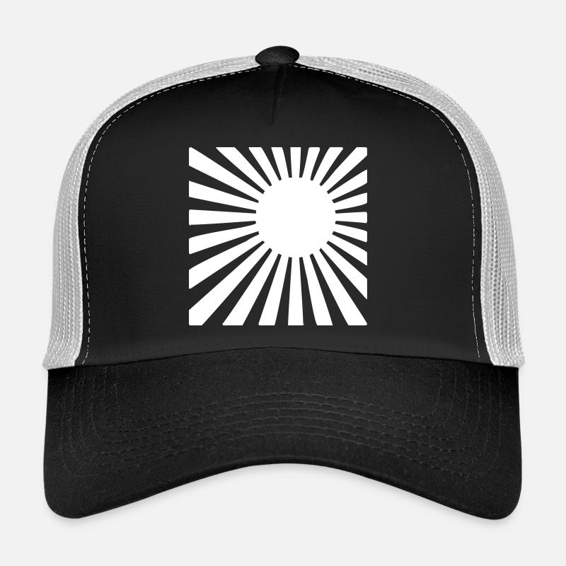 Le soleil levant Casquette trucker 