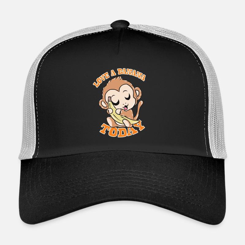 Singe banane Casquette trucker 