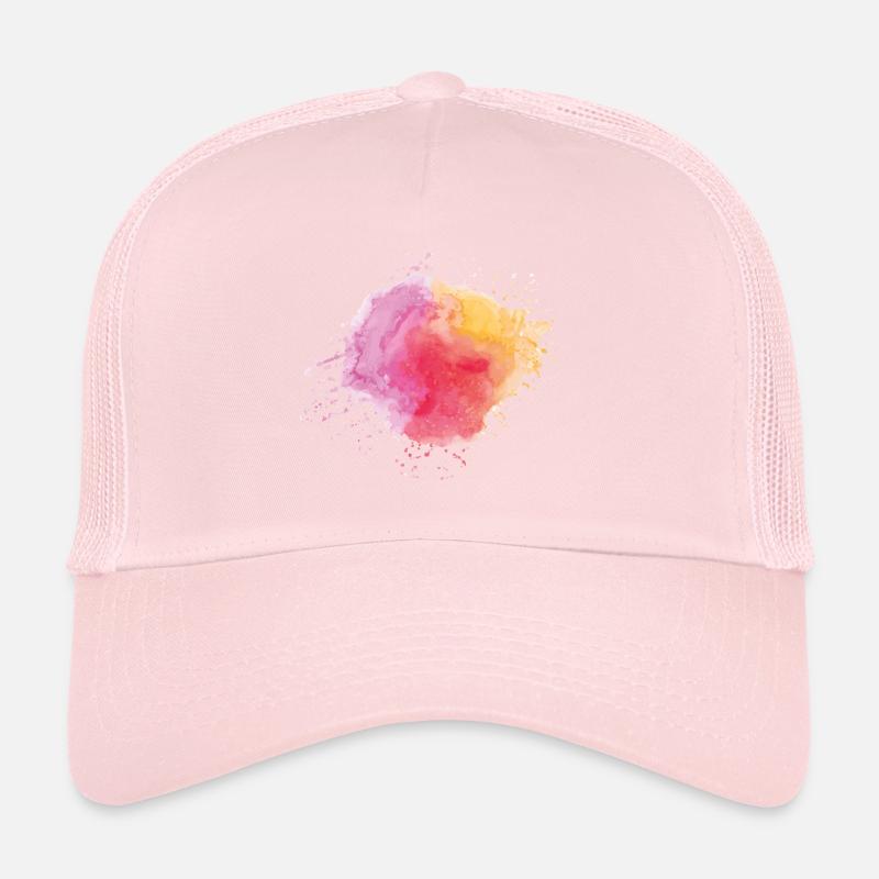 Watercolour Trucker Cap