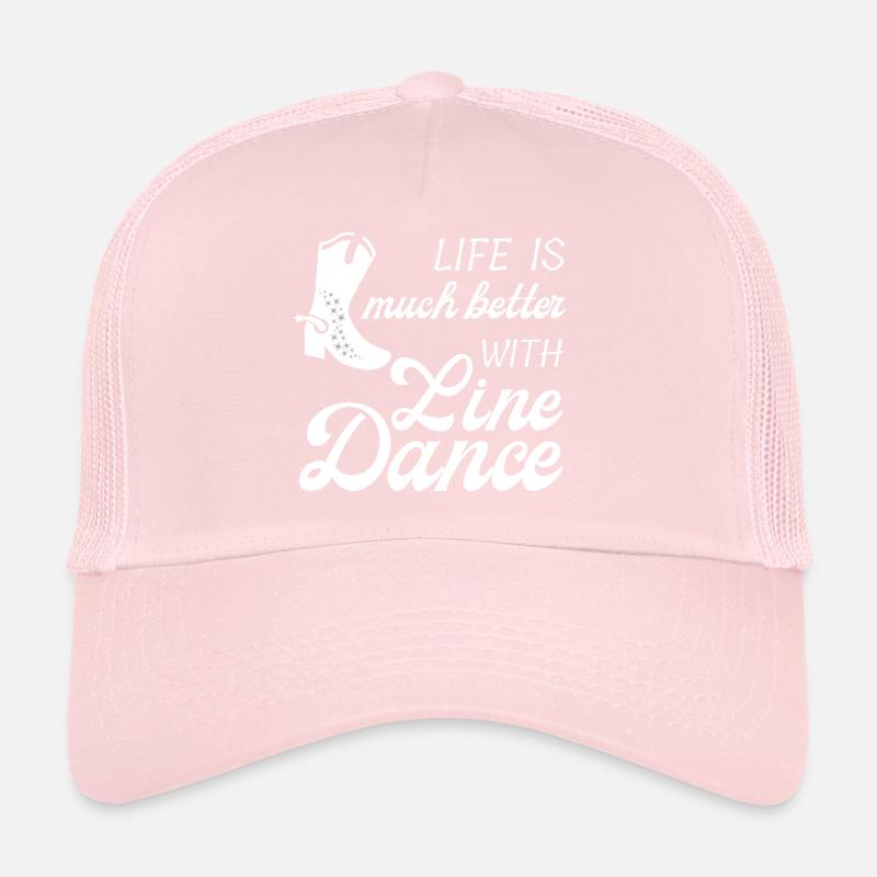 Gift Idea: Live is much better with Line Dance Trucker Cap