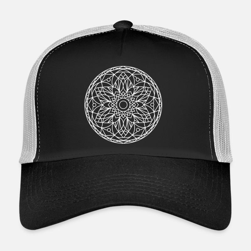 Mandala Casquette trucker 