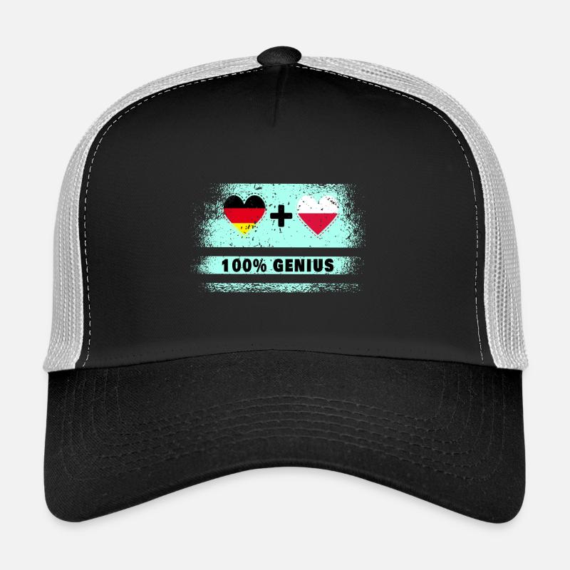 Germany and Poland 100% Ingenious / Gift Trucker Cap