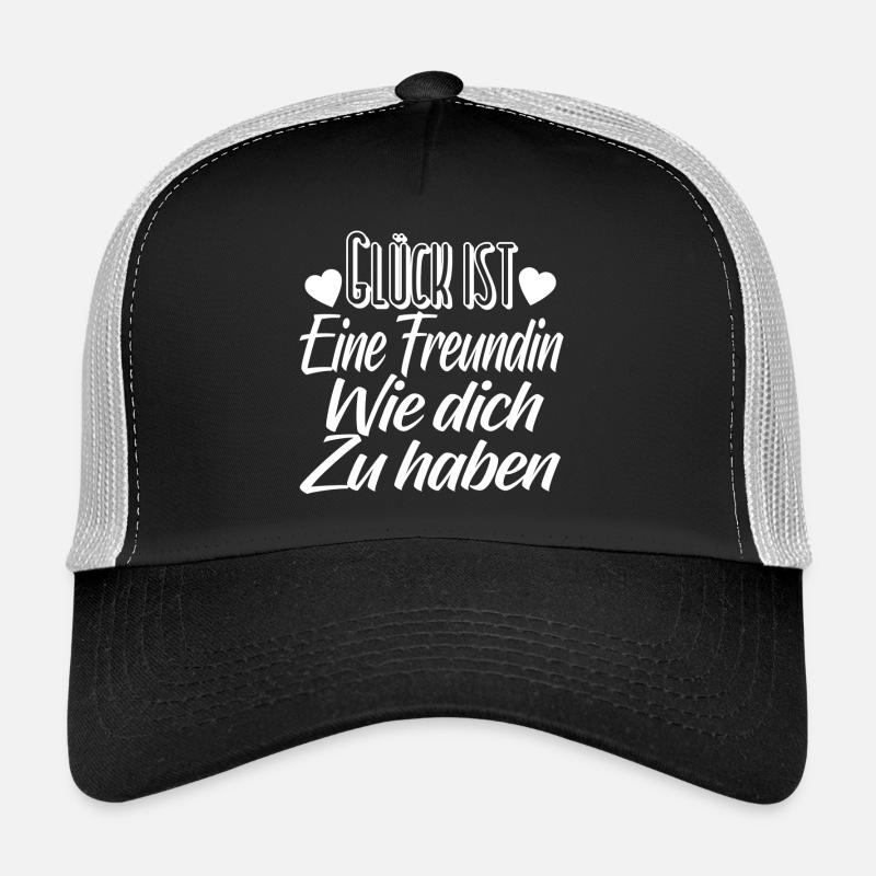 Freunde Freundin Geschenk Trucker Cap
