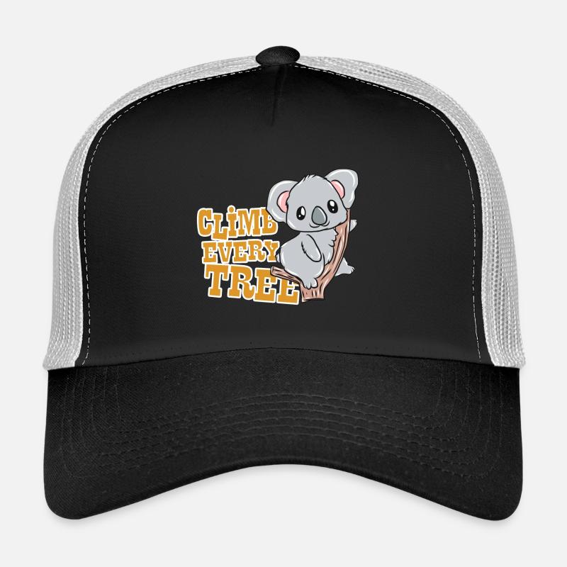 Koala - Casquette trucker  - noir/gris pierre