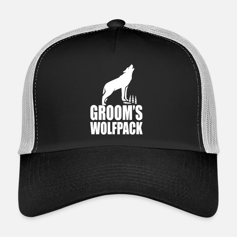 Wolfpack du marié Casquette trucker 