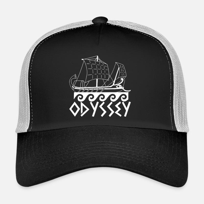 Boat and odyssey (white) Trucker Cap