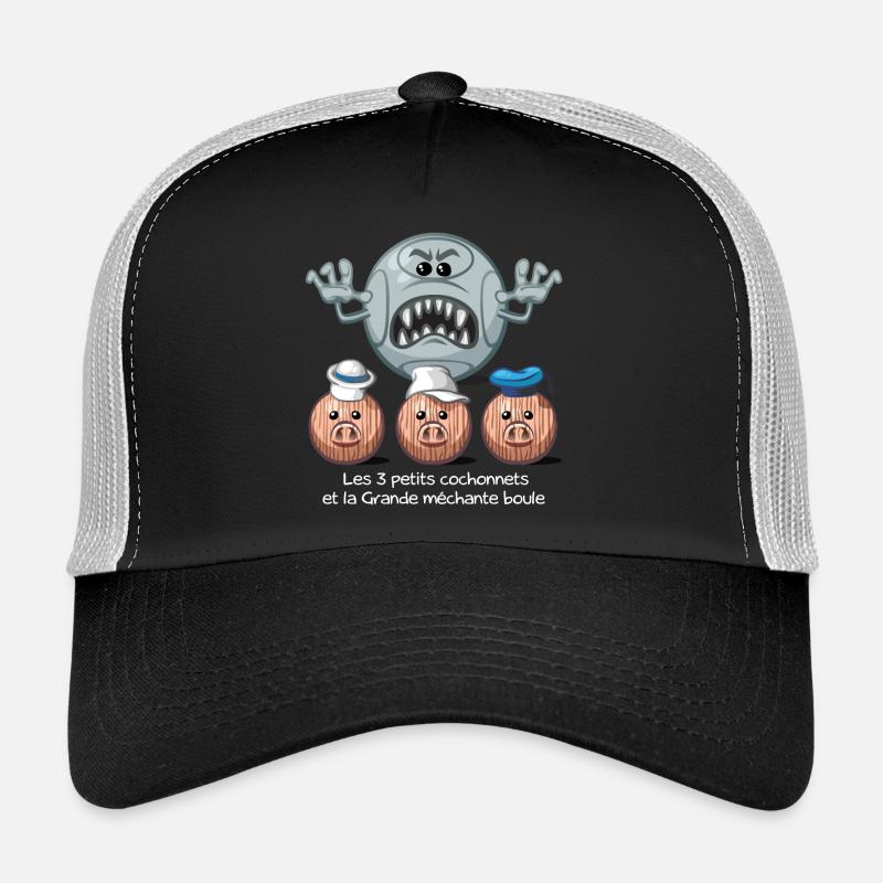 les 3 petits cochonets Casquette trucker 