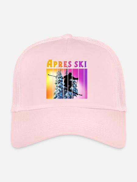 Apres ski - Trucker Cap - pale pink - Front