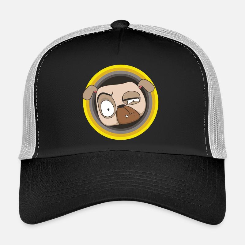 Don't Panic | Der Mops ist am Start | Mops Show Trucker Cap