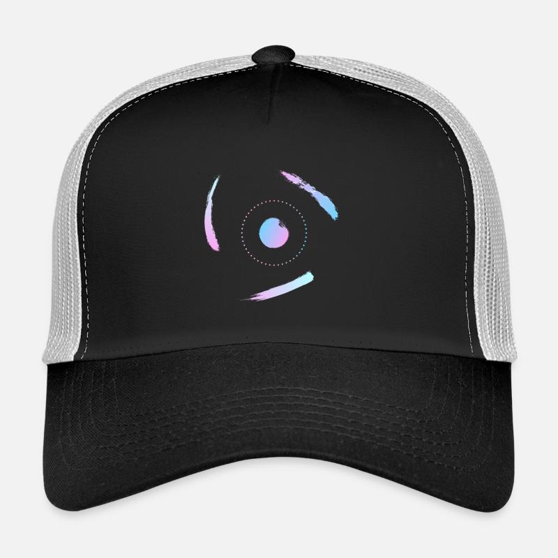 Électrons en orbite autour de l'atome Casquette trucker 