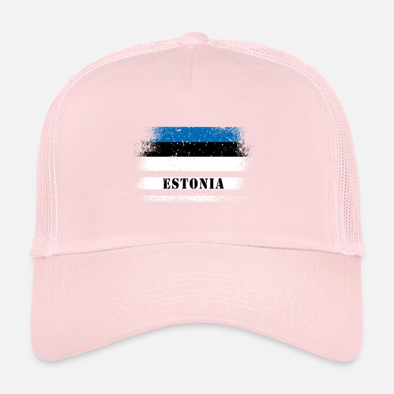 Estland Vintage Flagge Trucker Cap