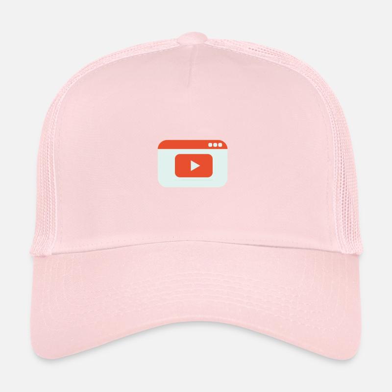 Icône de fenêtre de lecture vidéo Casquette trucker 