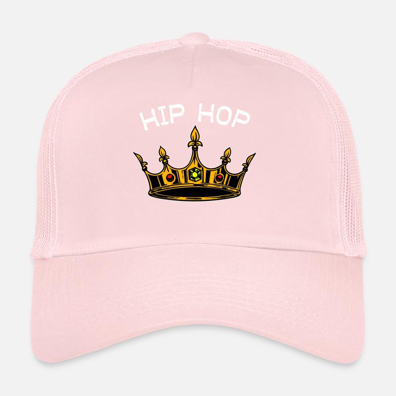 Hip Hop Rapper König Königin Statement Breakdance Trucker Cap