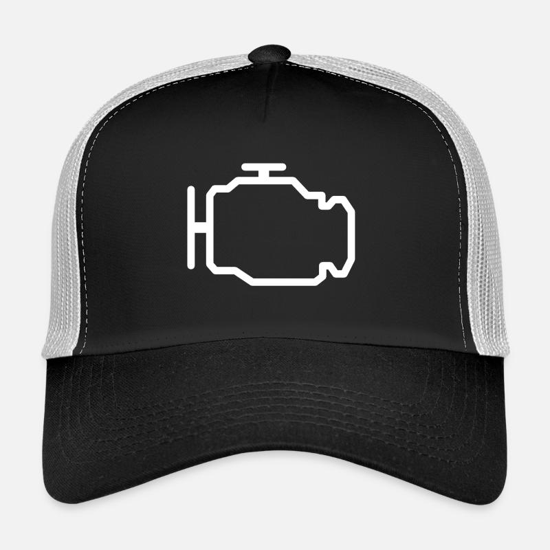Motor - Trucker Cap - Schwarz/Steingrau