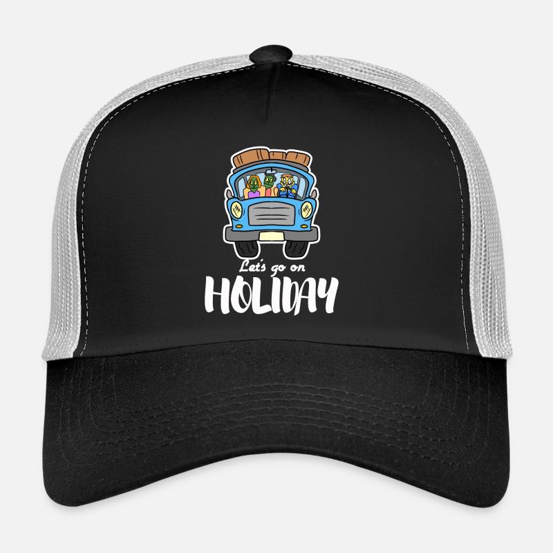 Vacances vacances Voyage Voyage Camping Drôle Casquette trucker 