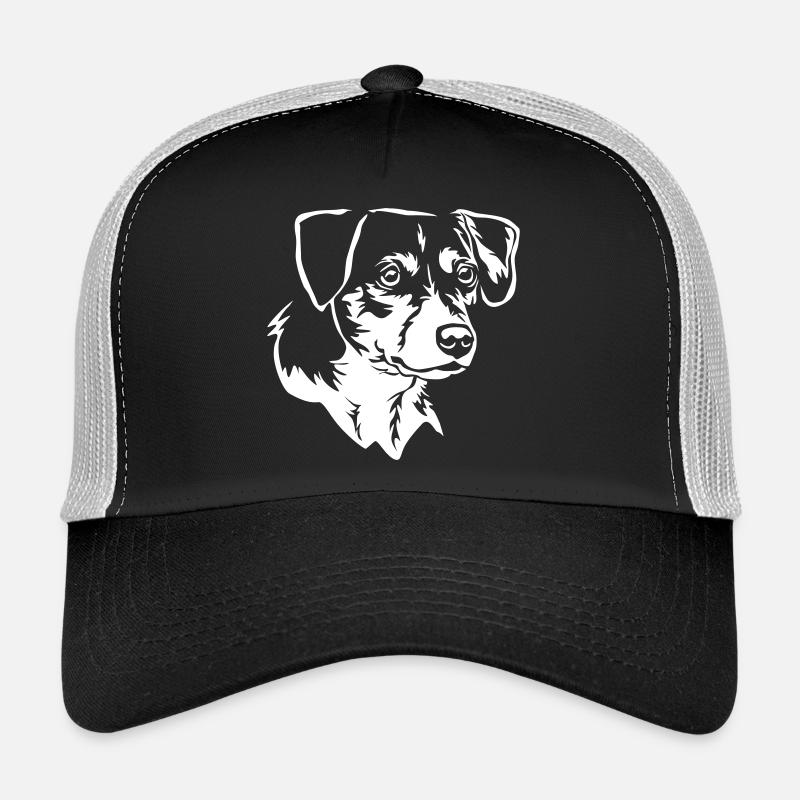 Dansk Svensk Gaardhond Head "Black Edition" Trucker Cap