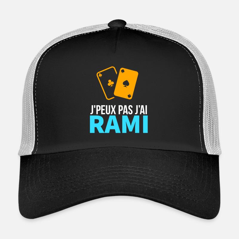 Jeu de cartes Le Rami Casquette trucker 