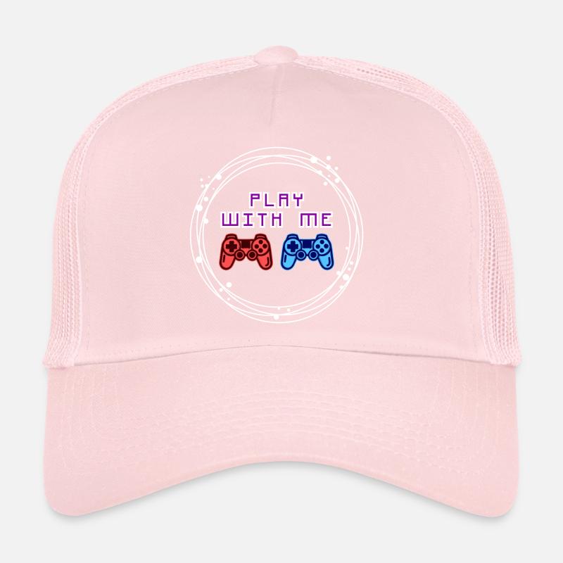 Multiplayer Gamer Controller Zocker Trucker Cap
