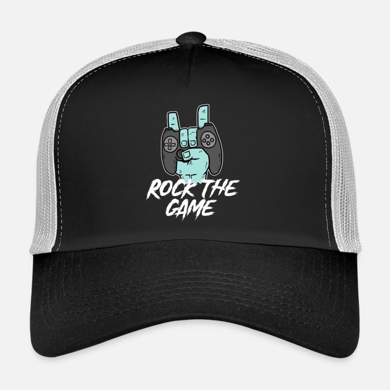 Gamer Saying Zocker Controller Game Trucker Cap