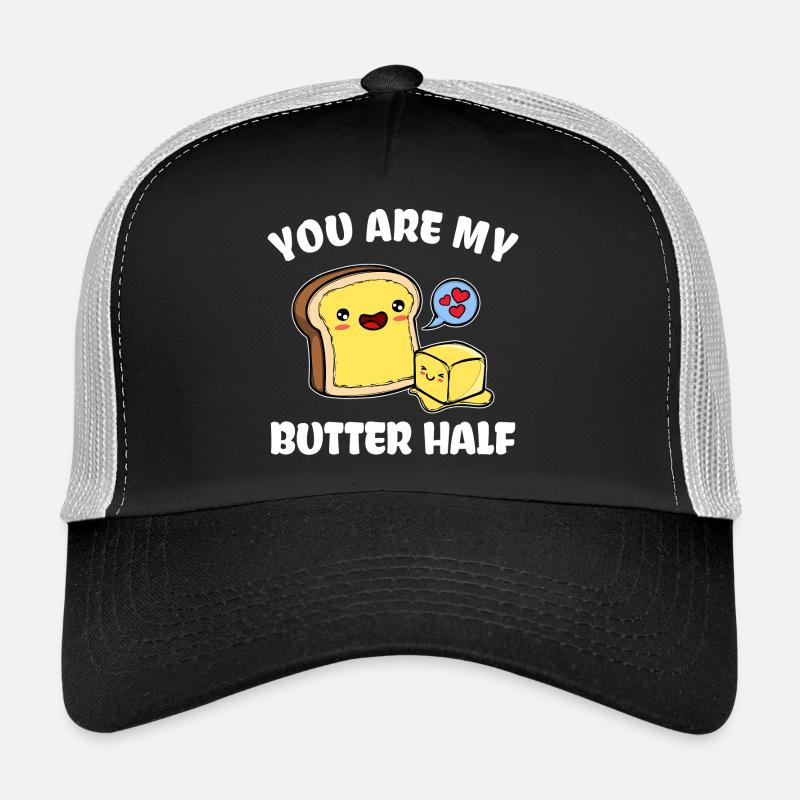 Cœur Saint Valentin Déclaration couple Casquette trucker 
