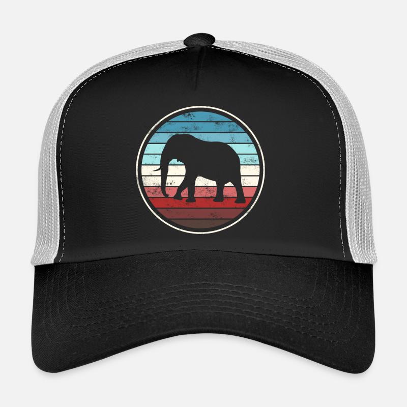 Elephant Elephant - Trucker Cap - black/stone grey
