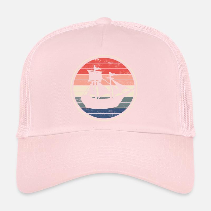 Boat ship sailing ship Trucker Cap